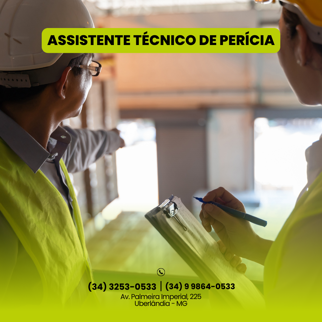 Assistente Técnico de Perícia - Empresa especializada em Segurança do ...